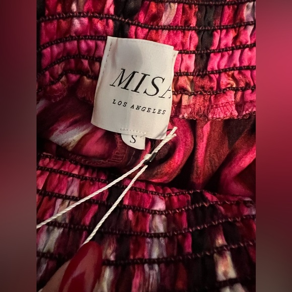 Misa Los Angeles top/bottom set NWT graziela top and pia pants small MSRP $560 - Picture 7 of 16